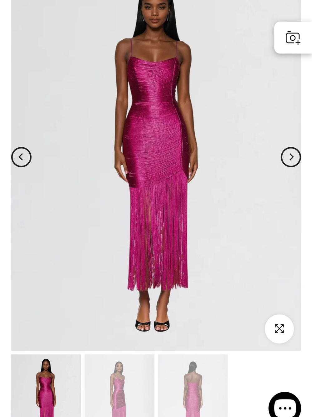 Syriel Spaghetti Fringe dress